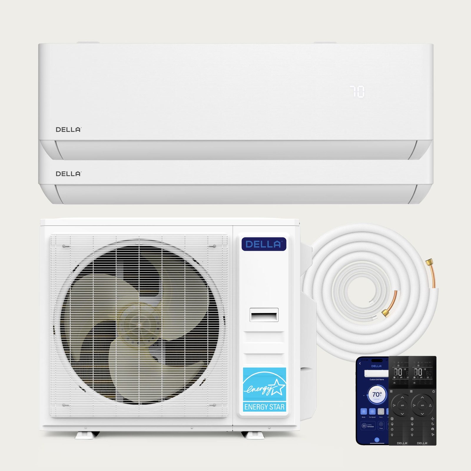 Aria 35K Dual-Zone Mini Split — view 01